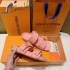 Louis Vuitton 1A7RBZ BOM DIA FLAT MULES Pink