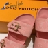 Louis Vuitton 1A7RBZ BOM DIA FLAT MULES Pink