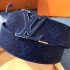 Louis Vuitton Initiales Belt 40Blue M0157U