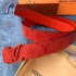 Louis Vuitton Initiales Belt 40Red M0157U