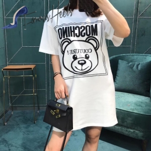 Moschino Toy Beat Oversized T-shirt Dress MOSOVSTSD-05